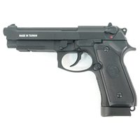 Страйкбольный пистолет KJW Beretta M9A1 CO₂ GBB Black