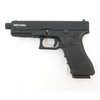 Страйкбольный пистолет KJW KP-17 Glock G17 TBC Gas Black, удлин. ствол