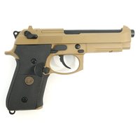 Страйкбольный пистолет WE Beretta M9A1 Rail Tan (WE-M009)