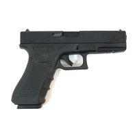 Страйкбольный пистолет WE Glock-17 Gen.4, сменные накладки (WE-G001B-BK)