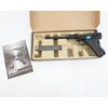 Страйкбольный пистолет WE Luger P08 8" Black (WE-P003)