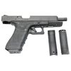 Страйкбольный пистолет WE Glock-34 Gen.4, сменные накладки (WE-G008B-BK)