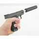 Страйкбольный пистолет Galaxy G.10A (Colt 1911 mini) с глушителем