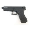 Страйкбольный пистолет KJW KP-18 Glock G18 TBC Gas Black, удлин. ствол