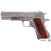 Макет пистолет Colt M1911A1 .45, хром, лакиров. дерево (США, 1911 г.) DE-6312