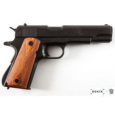 Макет пистолет Colt M1911A1 .45, светлое дерево (США, 1911 г.) DE-8316