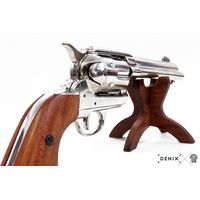 Макет револьвер Colt Peacemaker .45, никель (США, 1873 г.) DE-1186-NQ