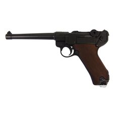 Макет пистолет Luger Parabellum P08, морской, дерев. рукоять (Германия, 1898 г.) DE-M-1144