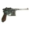 Макет пистолет Mauser C96, пластик. рукоять, состаренный (Германия, 1896 г.) DE-1024-OLD