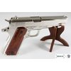 Макет пистолет Colt M1911A1 .45, хром, лакиров. дерево (США, 1911 г.) DE-6316