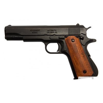 Макет пистолет Colt M1911A1 .45, темное дерево (США, 1911 г.) DE-9316