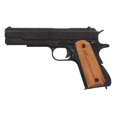 Макет пистолет Colt M1911A1 .45, светлое дерево (США, 1911 г.) DE-8312