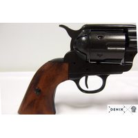 Макет револьвер Colt Peacemaker .45, 12", черный, дерево (США, 1873 г.) DE-7303