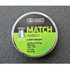 Пули JSB Green Match Diabolo Light 4,5 мм, 0,475 г (500 штук)