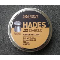 Пули JSB Hades Diabolo 5,5 мм, 1,03 г (500 штук)