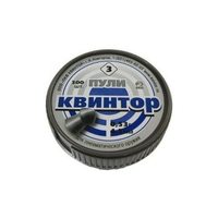 Пули «Квинтор» оживальные 4,5 мм, 0,53 г (300 штук)