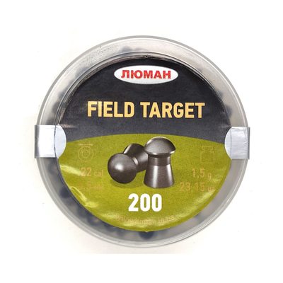 Пули «Люман» Field Target 5,5 мм, 1,5 г (200 штук)