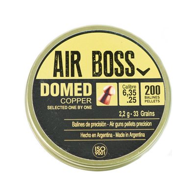 Пули Apolo Air Boss Domed 6,35 мм, 2,2 г (200 штук)