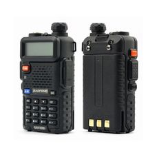 Рация Baofeng UV-5R 5W, 2 режима мощности (черный)