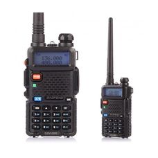 Рация Baofeng UV-5R 5W, 2 режима мощности (черный)