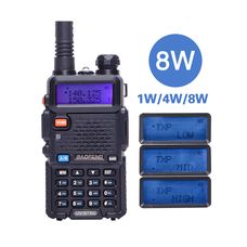 Рация Baofeng UV-5R 8W, 3 режима мощности