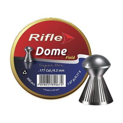 Пули Rifle Field Series Dome 4,5 мм, 0,51 г (500 штук)