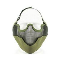 Маска сетчатая на нижнюю часть лица Tactical V2 Green