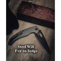 Нож складной Steel Will F19-20 Sedge (серая рукоять)