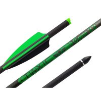 Стрела арбалетная карбоновая Centershot Toxic Carbon 22" Half Moon Nock