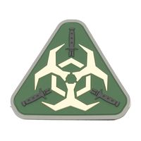 Шеврон EmersonGear Outbreak Response PVC Patch-2 (Yellow/Green)