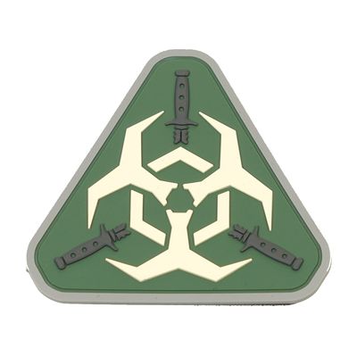 Шеврон EmersonGear Outbreak Response PVC Patch-2 (Yellow/Green)