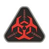 Шеврон EmersonGear Outbreak Response PVC Patch-3 (Red)