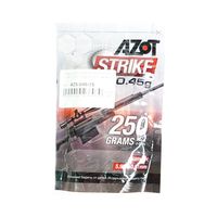 Шары для страйкбола Azot Strike 0,45 г, 550 штук (0,25 кг, белые)