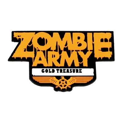 Шеврон EmersonGear "Zombie Army" Patch, PVC на велкро (Yellow)