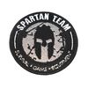 Шеврон EmersonGear Spartan Team Patch, вышивка (Grey)