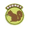 Шеврон EmersonGear PVC Secret Squirrel Patch-2 (Brown/Green)