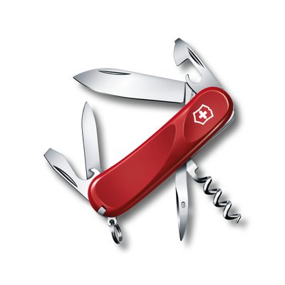 Нож складной Victorinox Evolution 10 2.3803.E (85 мм, красный)